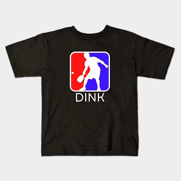 Dink Pickleball Player Pickleballer Gift for Men Kids T-Shirt by Haperus Apparel